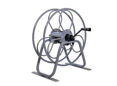 High pressure hose reels