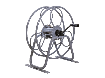 Medium pressure hose reels