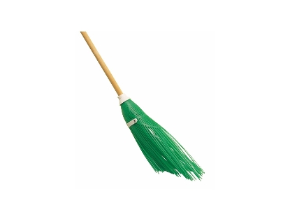 Garden brooms and rakes